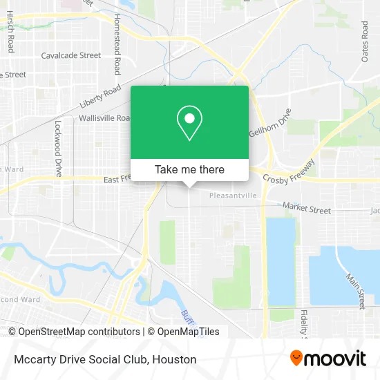 Mccarty Drive Social Club map