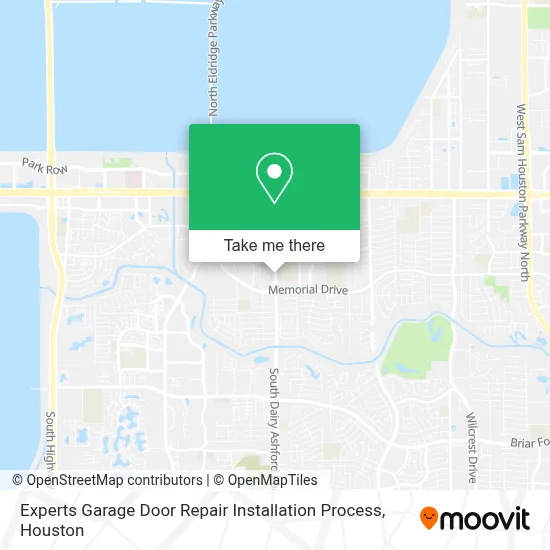 Experts Garage Door Repair Installation Process map
