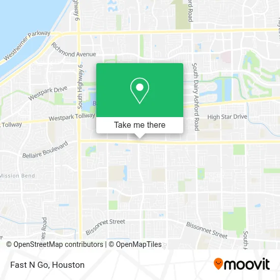 Fast N Go map