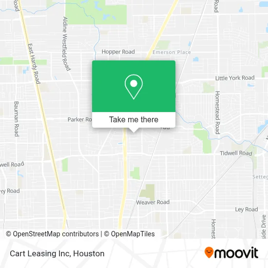 Cart Leasing Inc map