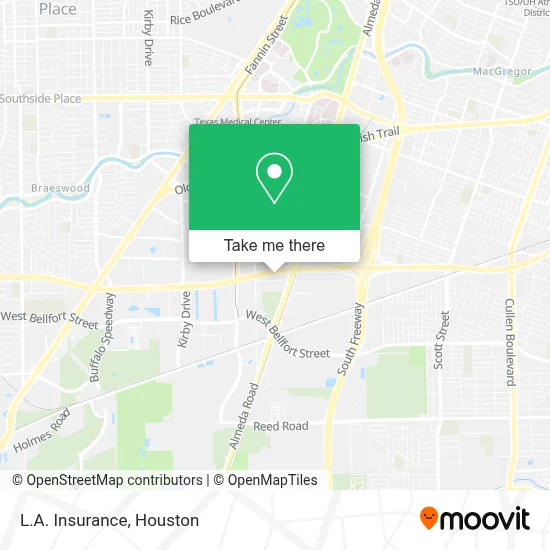 L.A. Insurance map