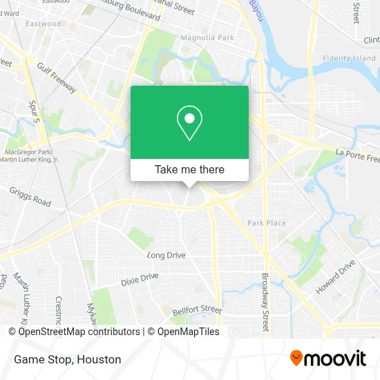 Game Stop map