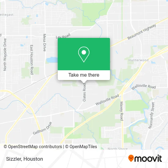 Sizzler map