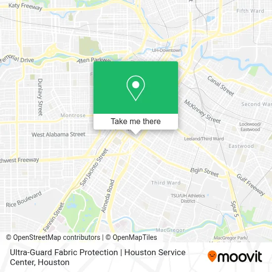 Ultra-Guard Fabric Protection | Houston Service Center map