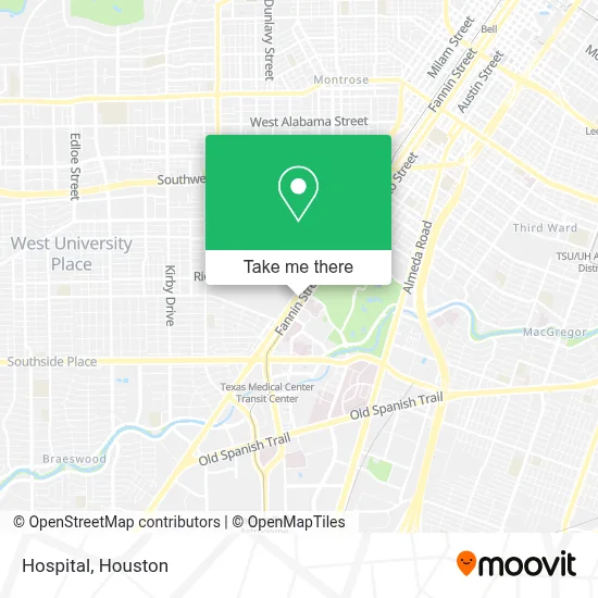 Hospital map