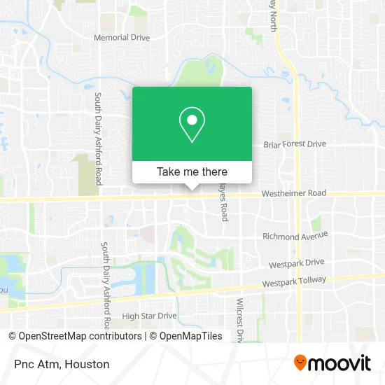 Pnc Atm map