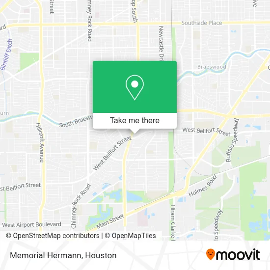 Memorial Hermann map