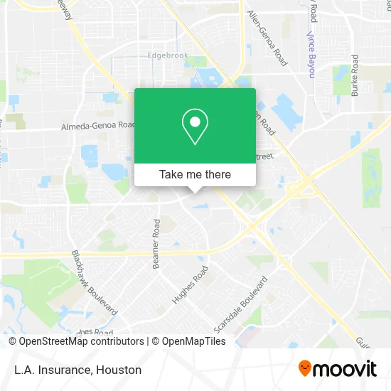 L.A. Insurance map
