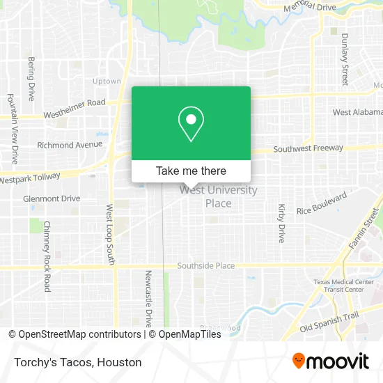 Torchy's Tacos map