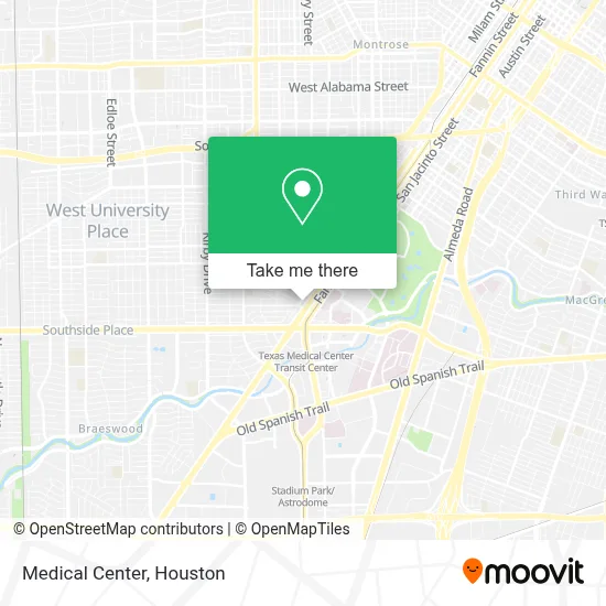 Med Center map