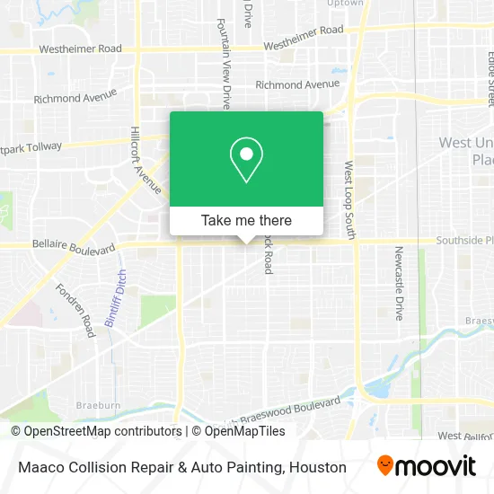 Maaco Collision Repair & Auto Painting map