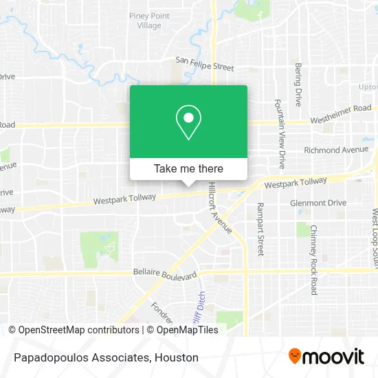 Papadopoulos Associates map
