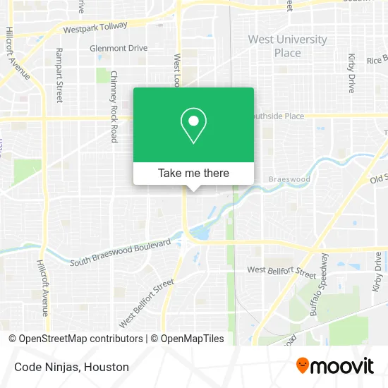 Code Ninjas map