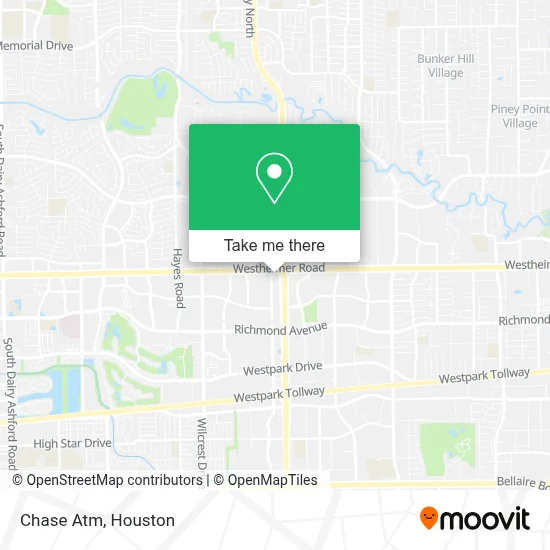 Chase Atm map