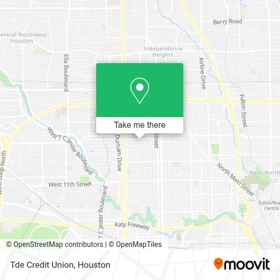 Tde Credit Union map