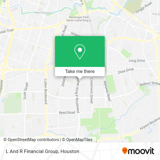 L And R Financial Group map