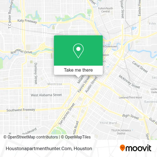 Houstonapartmenthunter.Com map