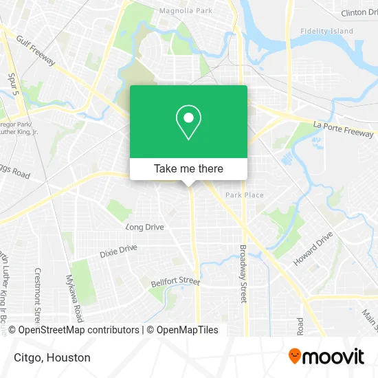 Citgo map