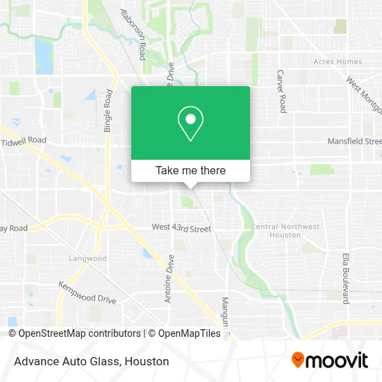 Advance Auto Glass map
