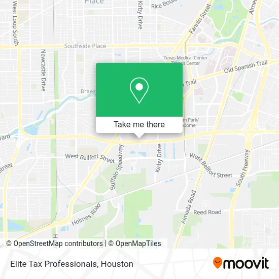 Elite Tax Professionals map