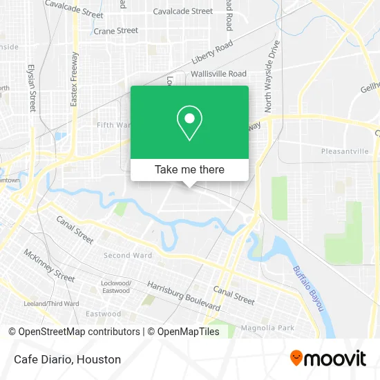 Cafe Diario map