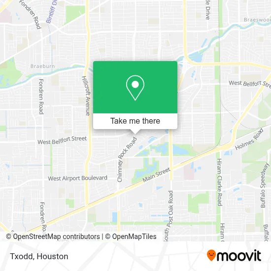 Txodd map