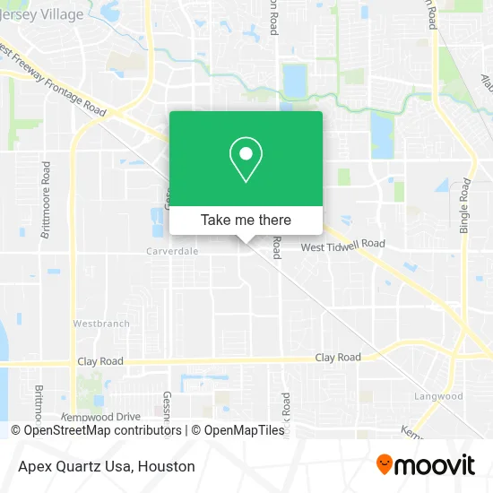 Apex Quartz Usa map