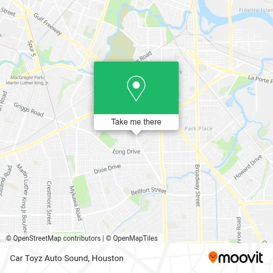 Car Toyz Auto Sound map