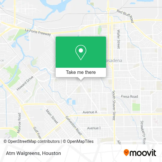 Atm Walgreens map