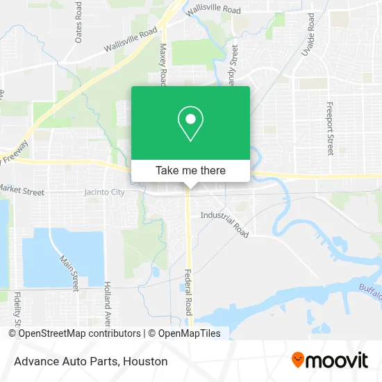 Advance Auto Parts map