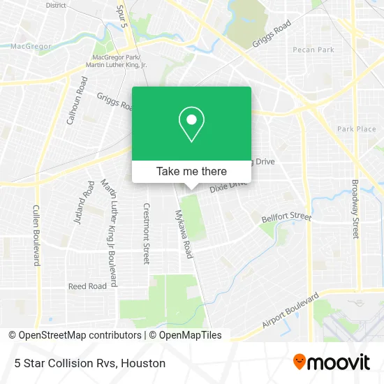 5 Star Collision Rvs map