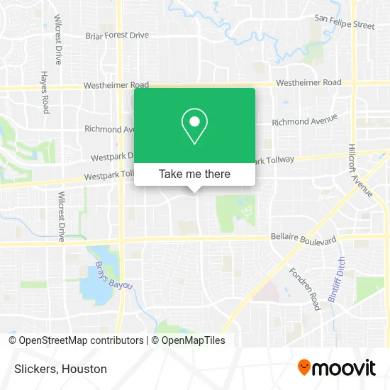 Slickers map