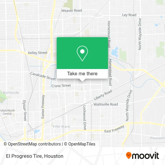 El Progreso Tire map