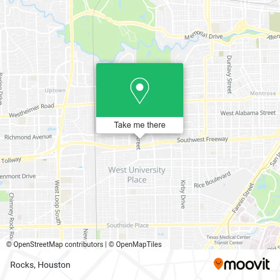 Rocks map