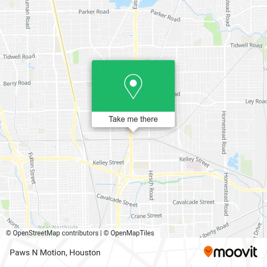 Paws N Motion map