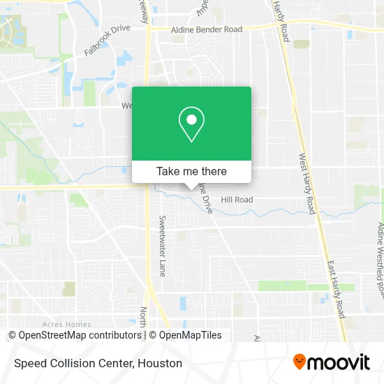 Speed Collision Center map