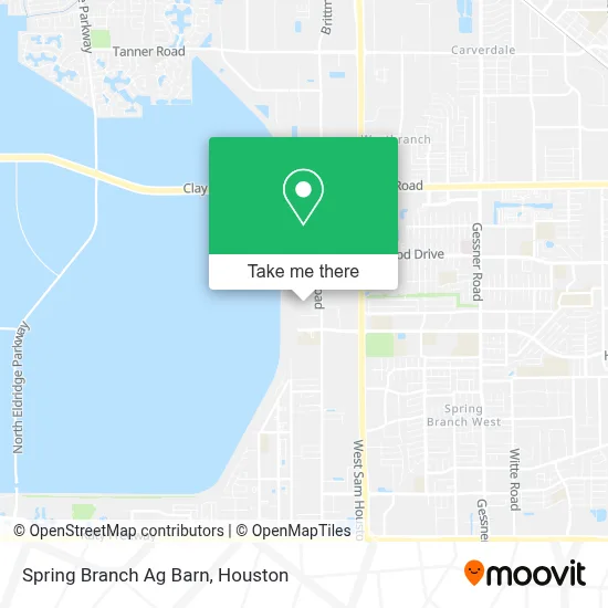 Spring Branch Ag Barn map