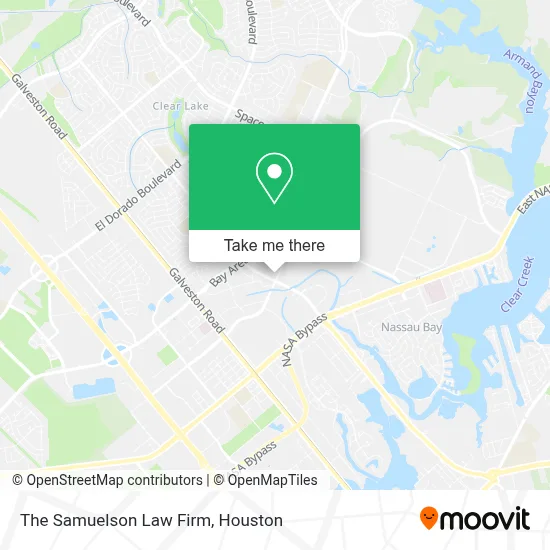 The Samuelson Law Firm map