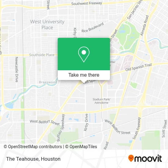 The Teahouse map