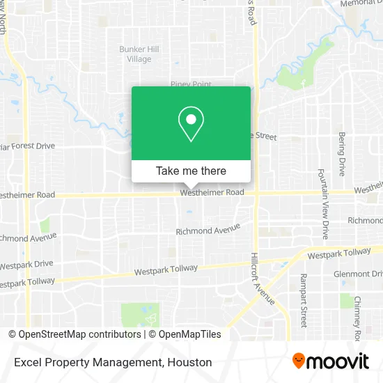 Excel Property Management map