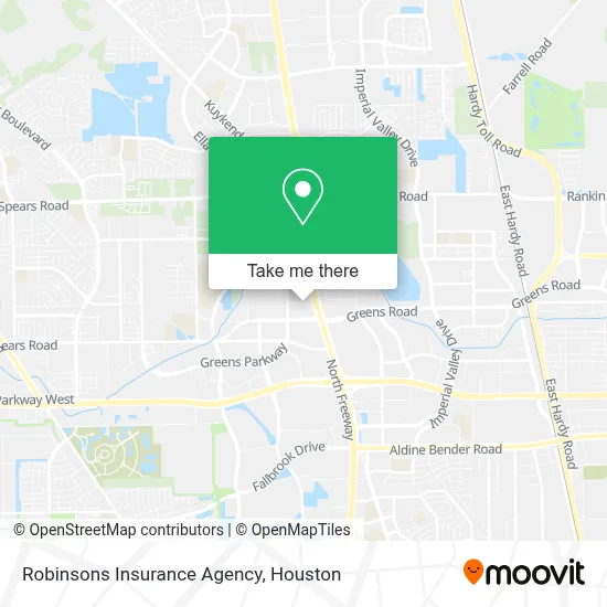 Robinsons Insurance Agency map