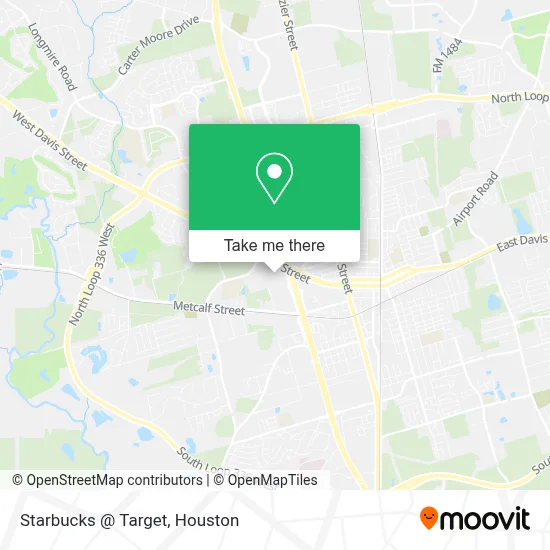 Starbucks @ Target map
