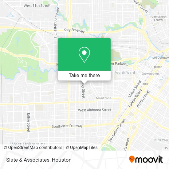 Slate & Associates map