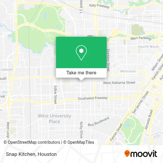 Snap Kitchen map