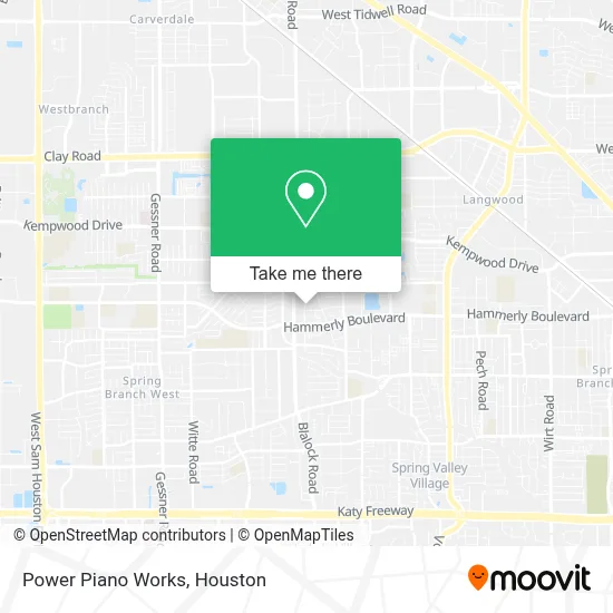 Power Piano Works map