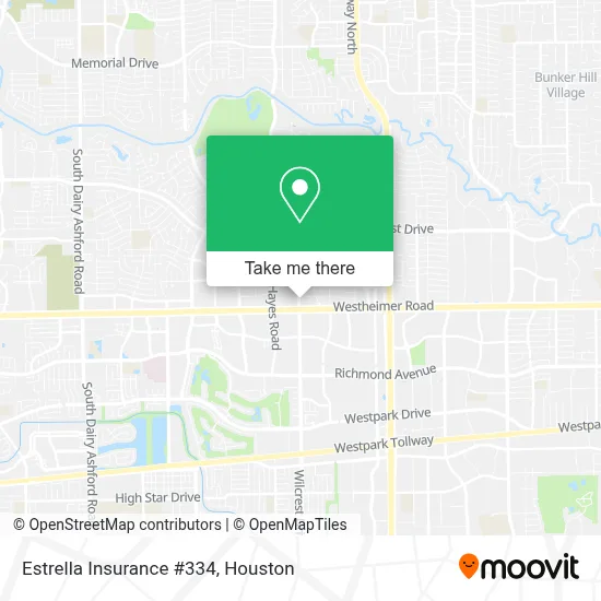 Estrella Insurance #334 map