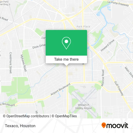 Texaco map