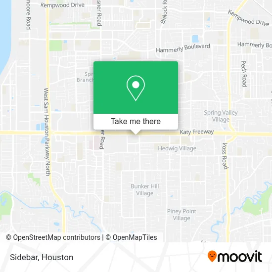 Sidebar map