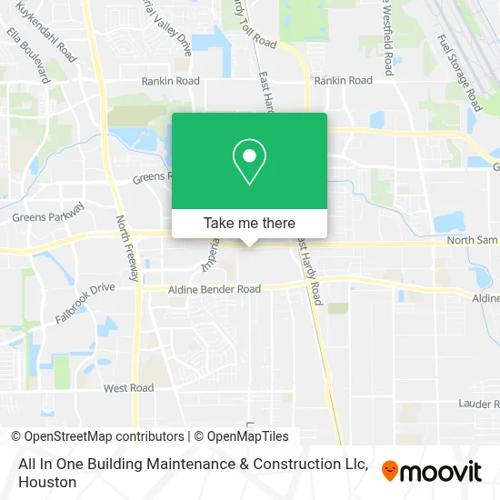 All In One Building Maintenance & Construction Llc map