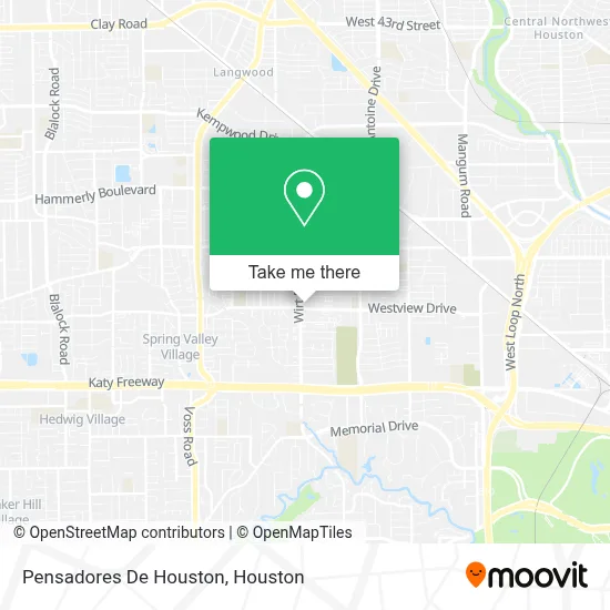 Pensadores De Houston map
